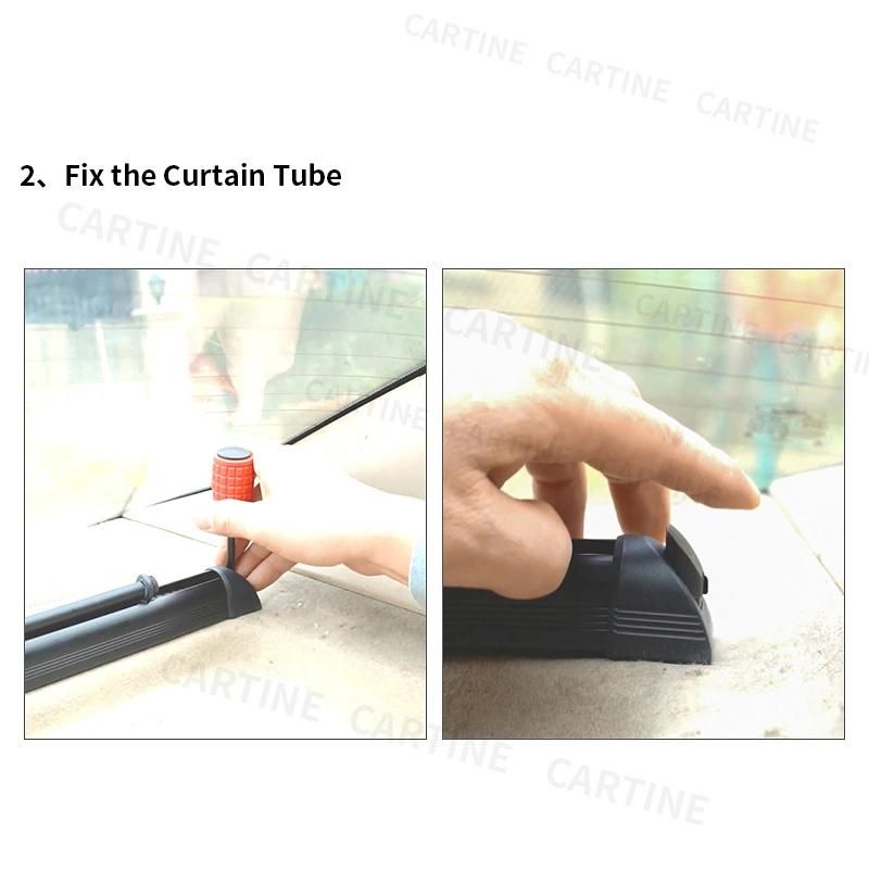 Handle by Hand Car Curtain Sunshade/Car Automatic Sun Shade