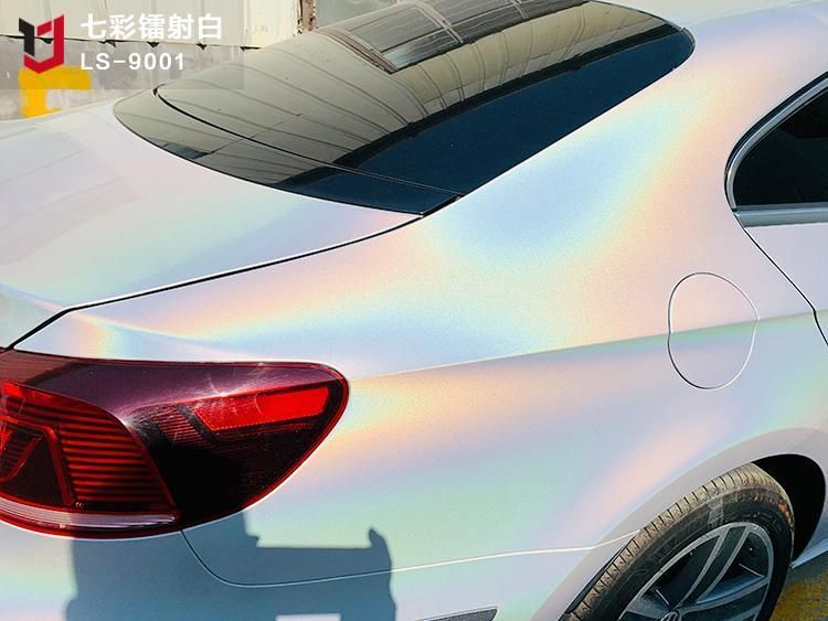 Holographic Changing Car Body Color Diamond Laser Car Sticker