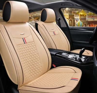 Hot Fashion Car Accessory Full Covered Car Seat Cover PVC Leather Car Seat Cushion Car Decoration Auto Spare Part