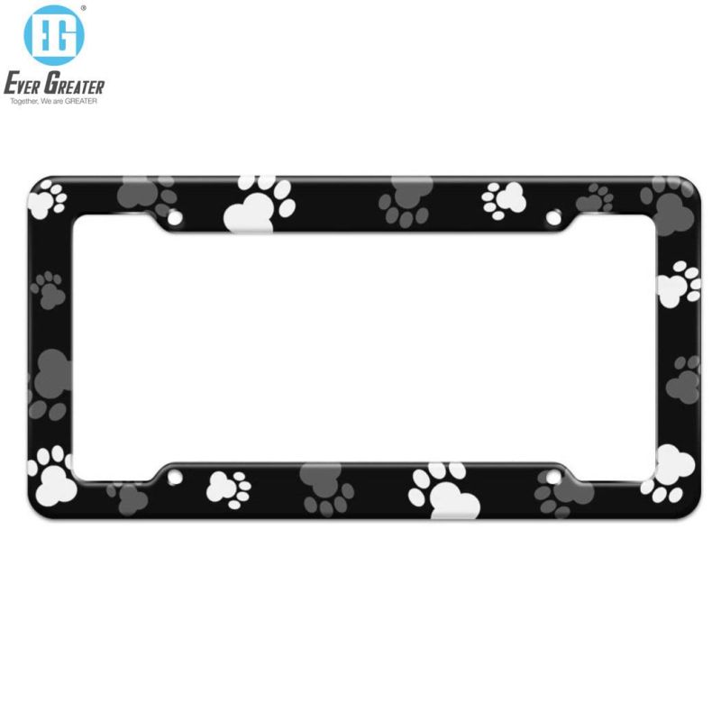 Wholesale Rainbow Plastic License Plate Frame