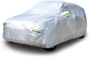 Silver 190t Polyester Car Cover