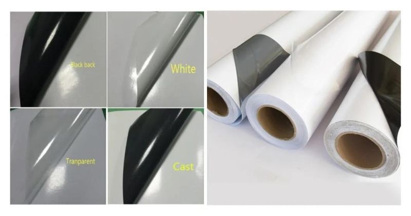 Eachsign Transparent Self Adhesive Vinyl Rolls Inkjet Media Self Adhesive Vinyl Flex Printing