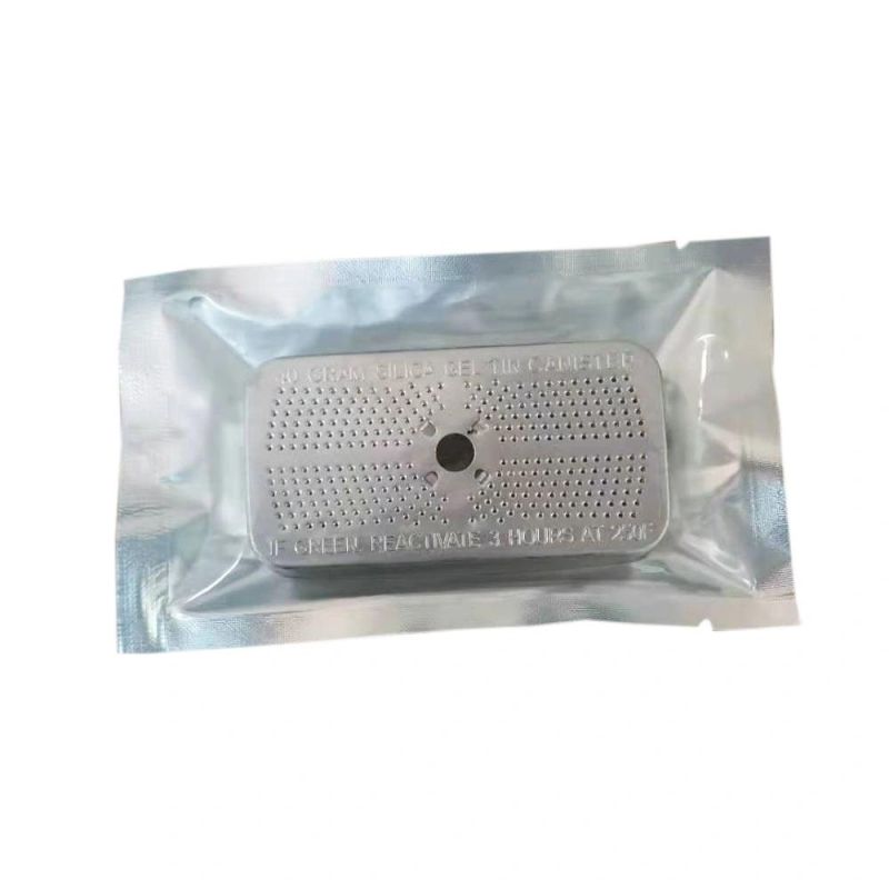 40 Gram Indicating Silica Gel Desiccant Canister Dehumidifier Orange Bag for Car