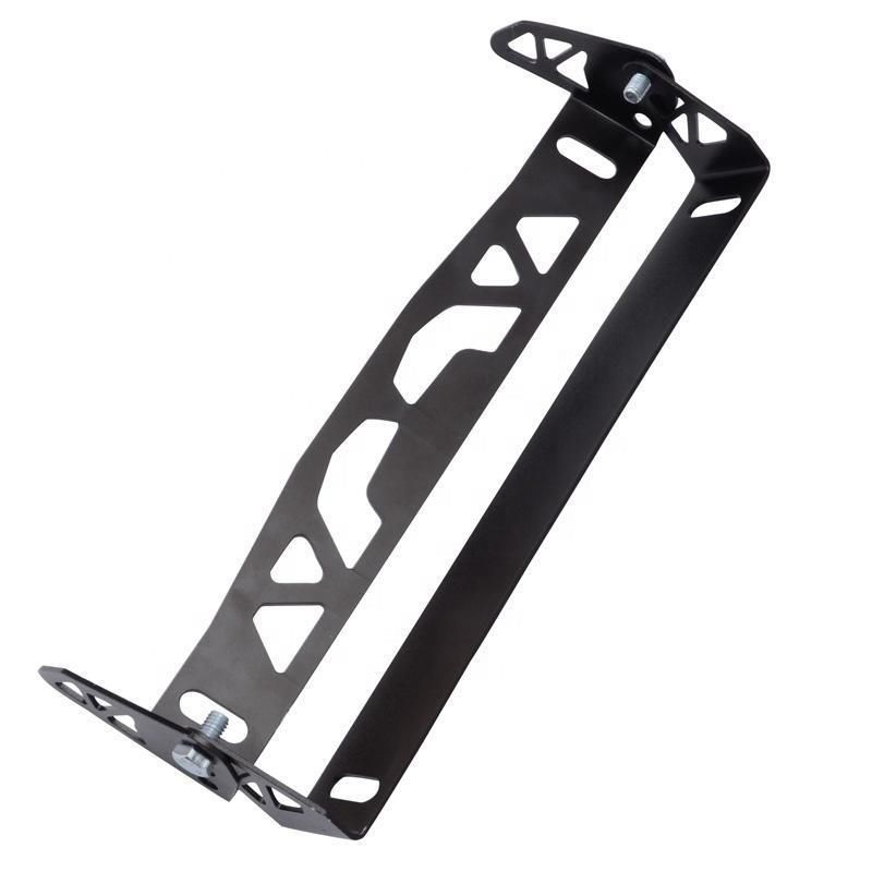 Car Universal Aluminum Adjustable Rotating Car License Plate Frame Holder