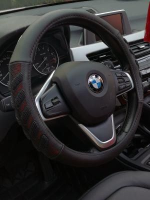 Steering Wheel Cover Genuine Leather Color Design with High Quality