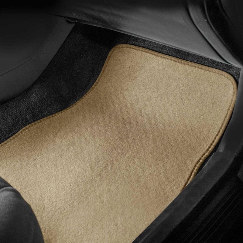 Auto Accessory Carpet Vehicle Floor Mats Yellow