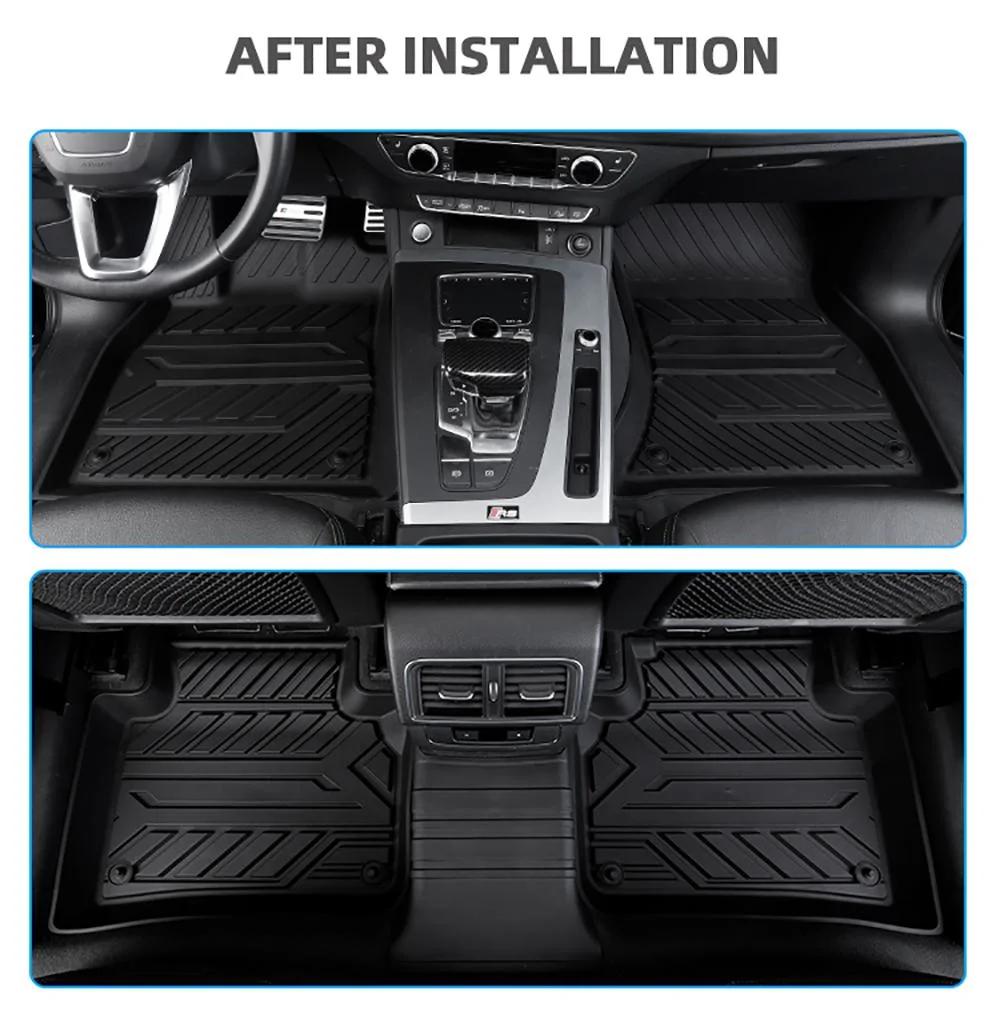 All Weather Anti Slip Car Mat PVC Mat Rubber Mat Floor Mat for Audi Q5I Q5 2018 2019 2020