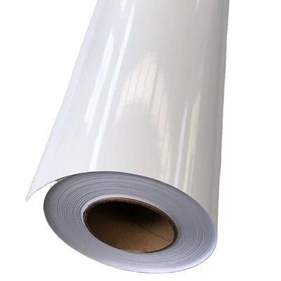 Self Adhesive Vinyl Rolls Inkjet Media Self Adhesive Vinyl Flex Printing Synthetic Paper Vinyl