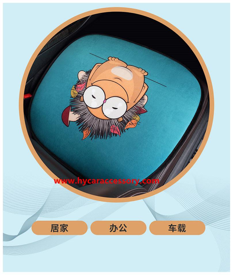 Car Decoration Car Interiorcar Accessory Home   Office Universal Cartoon USB   Heating Cushion Pad Winter Auto Heated Car Seat Cushion