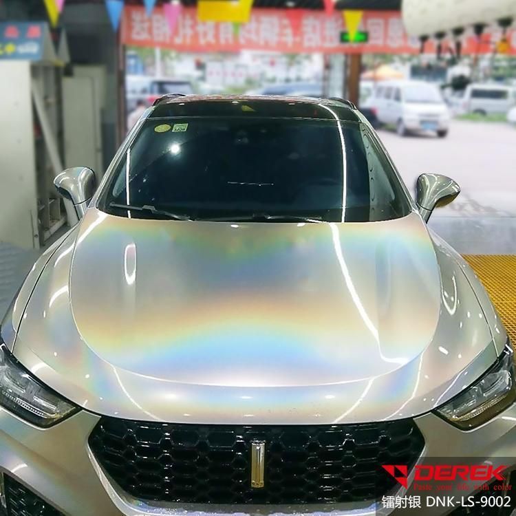 Holographic Changing Car Body Color Diamond Laser Car Sticker