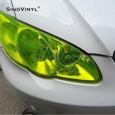 SINOVINYL Wholesale Vehicle Lamp Car Light Decoration Vinyl Sticker Auto Translucent Headlight Taillight Tint Protection Film