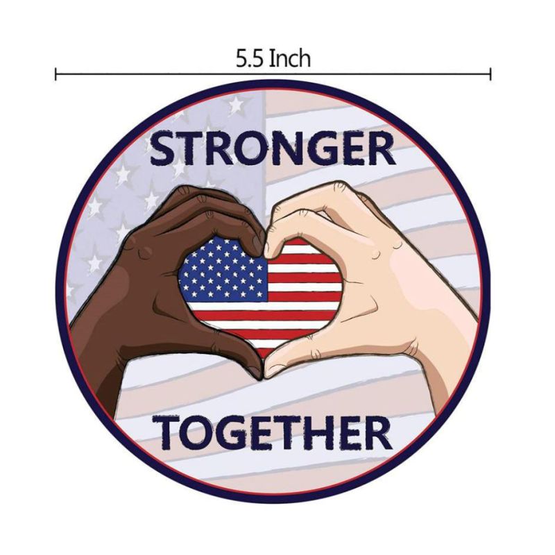 Anti Racism Racial Equality Fridge or Car Magnetic Decal