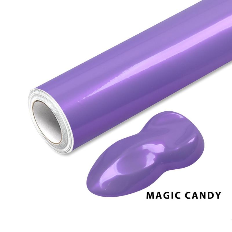 Wholesale Auto Vinyl Manufacturer Candy Purple Car Wrap Vinyl Sticker