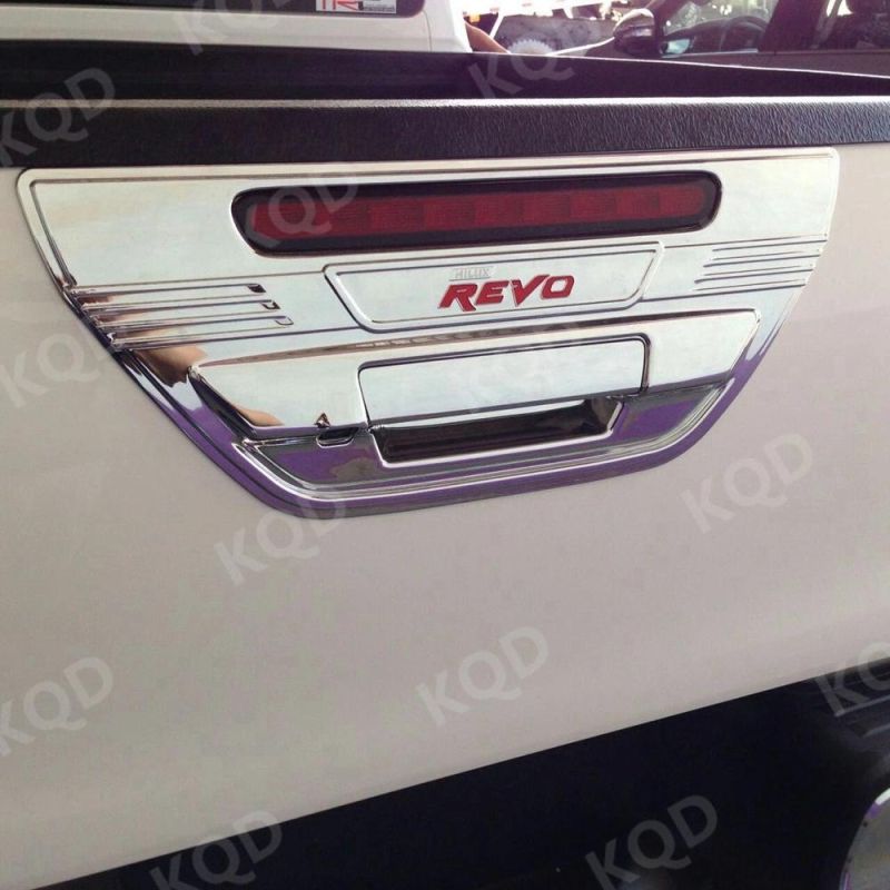 Car Exterior Accessories ABS Tail Gate Cover for Hilux Revo 2016