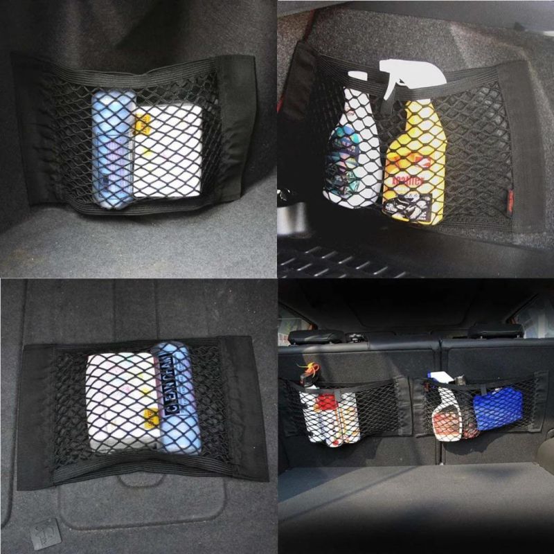 Car Accessory Mesh Organizer Seat Back Storage