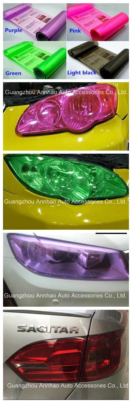 Best Selling Protection Lamp Film Self-Adhesive 0.3*9m Car Headlight Tint Film