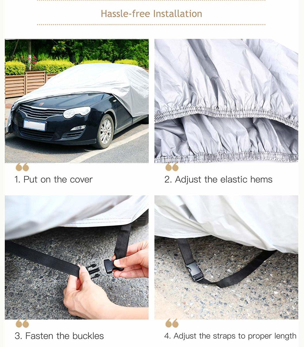 Outdoor Car Covers, Sedan Auto Vehicle Cover Waterproof