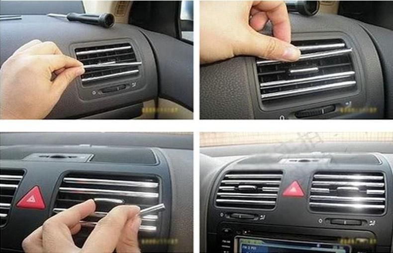 Car Door/Body Protective Strips Wholesale Car Interior Accessories Chrome Moulding Trim