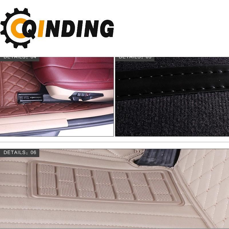 New Design All Weather Washable 3PCS Full Set 3D TPE Car Foot Mat