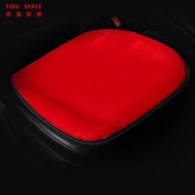 Car Decoration Car Interiorcar Accessory Universal 12V Red Heating Cushion Pad Winter Auto Heated Car Seat Cover