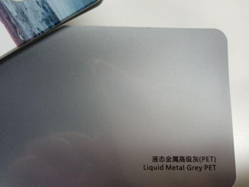 Liquid Metal Car Color Changing Film Grey (PET) Car Film