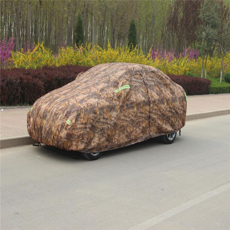 Camouflage Color Polyester&Ppcotton Material Water Repellent Car Covers