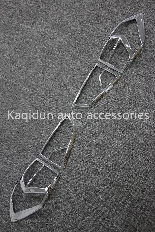 New Car Accessories ABS Chrome Decoration Tail Light Cover Car Accessories for Ford Ecosport