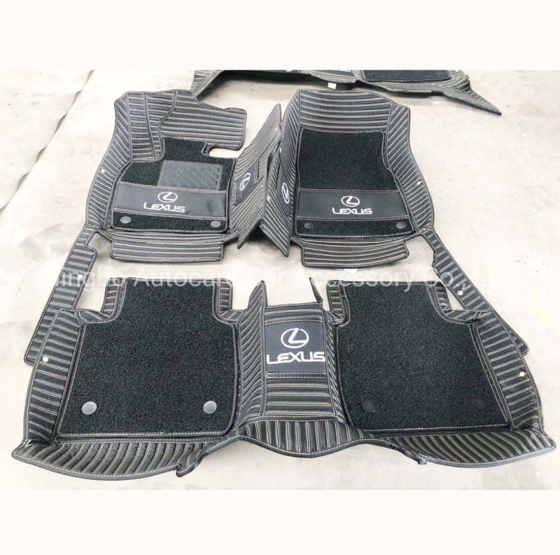 Luxury Quality 5D Car Mat 8mm Thickness 5D Car Mat Big Version Full Covered 5D Car Mat