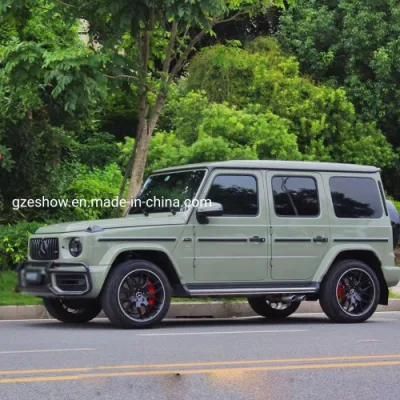 Super Gloss Crystal Khaki Green Foil Auto Full Body Car Sticker