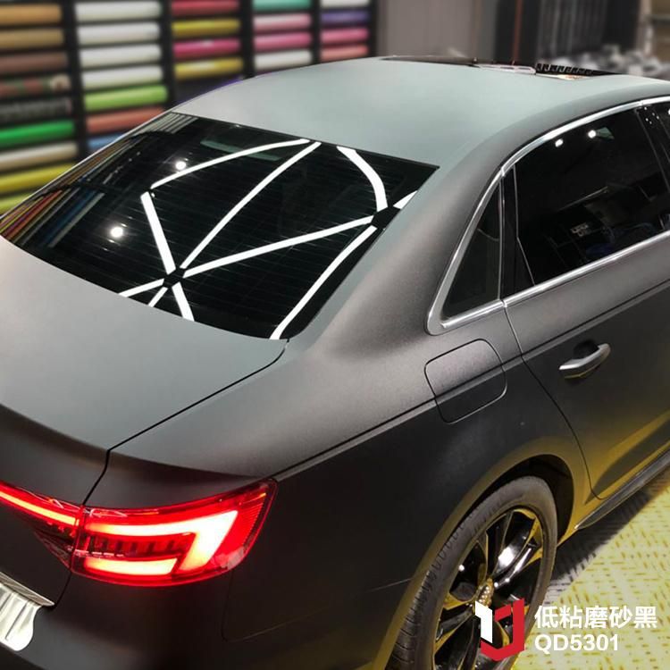 Hot Sale Car Decorative Film Film Rolls Covering Film Car Decorative Film Matt Black Adhesive Car Wrap Material Vinyl Roll