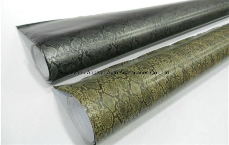 Hot Sale Python Skin Vinyl Wrap Film for Car