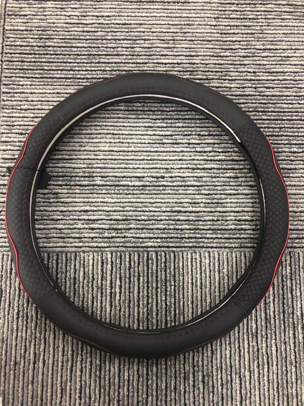 PU Leather Car Steering Wheel Cover