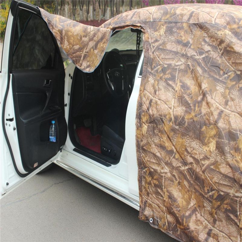 Camouflage Color Polyester&Ppcotton Material Water Repellent Car Covers