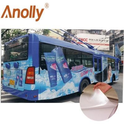 Printable Vinyl Printing Self Adhesive Vinyl Car PVC Wrap Vinyl Printing Advertising Material Vinyl Roll