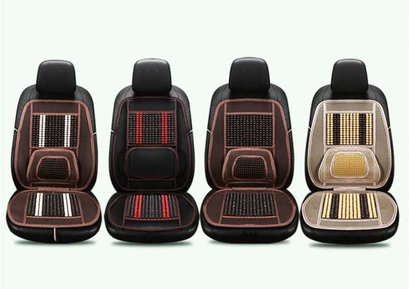 High Quality Wooden Bead Bamboo Car Seat Cushion