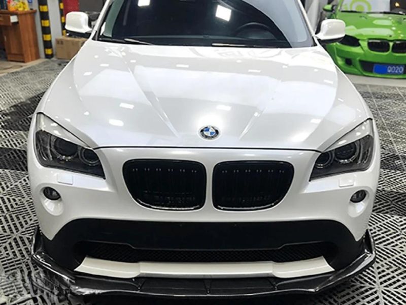 High Quality Satin Metallic Glossy White Vinyl Car Film Wrap Sticker