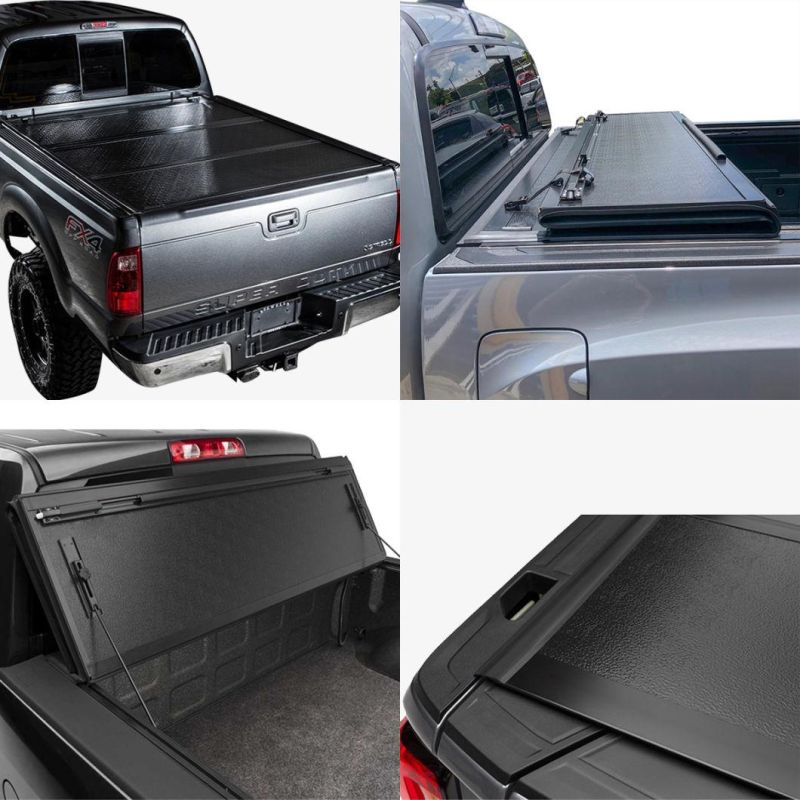 USA Patent Hard Tri Fold Tonneau Truck Bed Cover for 2018-2020 Nissan Titan 5.5FT