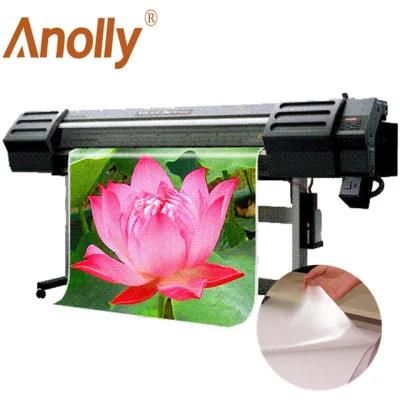 140GSM Eco-Solvent Printing Customized Size Self Adhesive Vinyl in Roll Outdoor Material Vinyl Roll