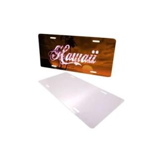 Sublimation Blank Aluminum Car License Plate