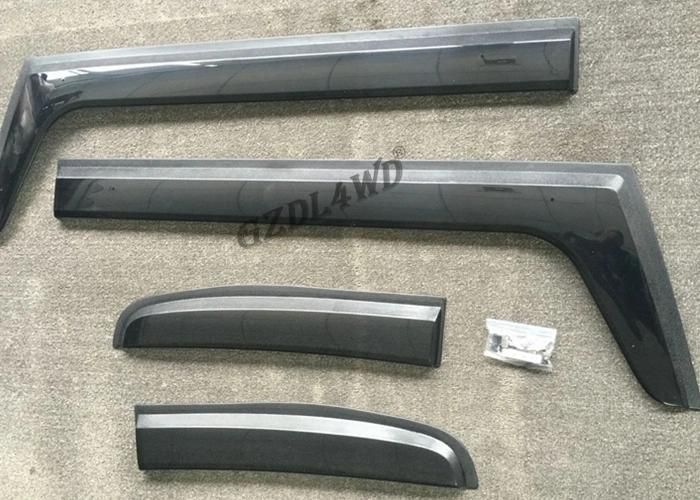 Car Parts Black Weather Rain Guard Window Visor for Toyota Fj