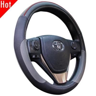 2020 New Sport Auto Car 15 Inch Universal PU PVC Steering Wheel Cover 80536