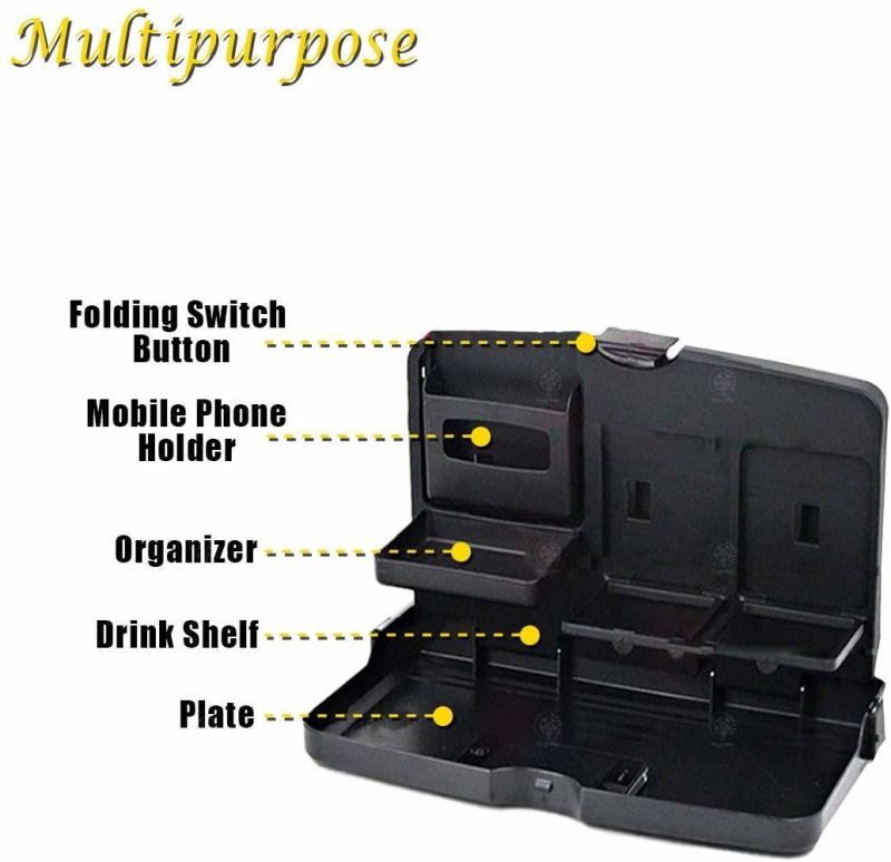 Foldable Car Eating Food Tray