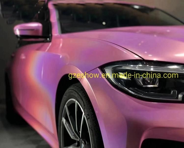 Laser Pink Paint Protection Film Car Body Chrome Wrap Vinyl Film