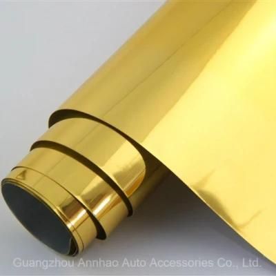 1.52*18m Stretchable Mirror Chrome Vinyl Sticker