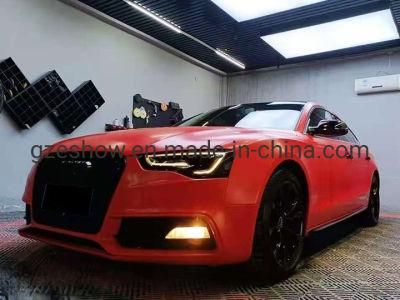 PVC Film Satin Ceramic Red Wrap Sticker Car Film Protector