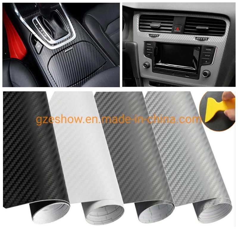 3D Carbon Fiber Car Wrap Vinyl Sticker Carbon Fiber Wrapping