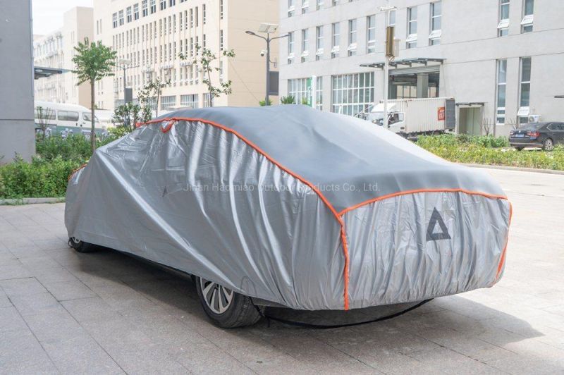 4 Layers Outdoor Car Covers for Automobiles Hail Snow Wind Protection Universal Full Car Cover EVA+Non-Woven Fabric Hail Protection