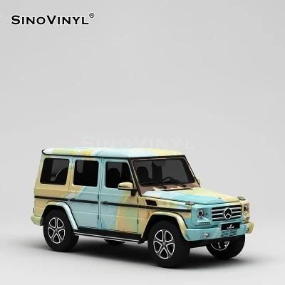 SINOVINYL High Quality Design Printable Car Vinyl Foil Auto Wrap Vinyl With Digital Printing