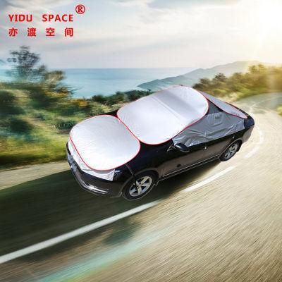 Wholesale Universal Sunproof Waterproof Silver Folding Auto Car Window Cover