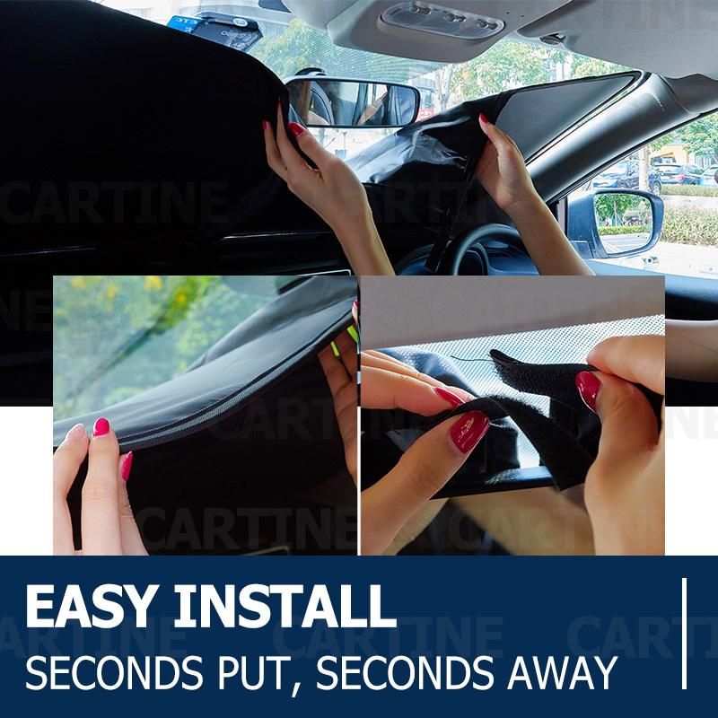 Car Sunshade for Front Windshield Auto Sunshade Auto Curtain Car Curtain